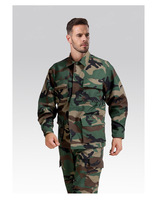 Ensemble uniforme tactique ACU camouflage BDU, veste et pantalon durables, conçus pour les applications en plein air et de chasse