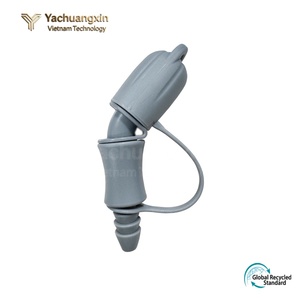 45 ° outdoor sports water <b>bag</b> <b>suction</b> nozzle connector, food grade silicone bite nozzle, cycling water kettle accessories - Product Image 5