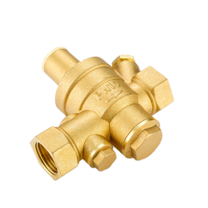 Régulateur de pression d'eau manuel 1/2-2 pouces en laiton, vanne de réduction de pression - Product Image 1