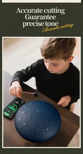 Tambor de Lengüeta de Acero de 14 Pulgadas y 15 Orificios Personalizado OEM (Modelo 14-15) - Hecho en China - Disponible en Varios Colores - Product Image 6