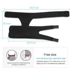 Attelle de soutien pour nerf sciatique, ceinture orthopédique pour la hanche et la cuisse, enveloppement de compression pour la douleur lombaire et de la hanche - Product Image 4