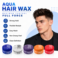 Cire coiffante personnalisée OEM/ODM, marque privée, fournie par l'usine avec formule, emballage et solution de marque sur mesure