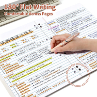 Bloc-notes A4 populaire, 200 pages lignées, rechargeable, papier facile à déchirer, pour étudiants et écoles du Royaume-Uni