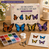 Kit de fabrication de poupées d'animaux 3D en perles, kit de bricolage artisanal, kit éducatif pour enfants et adultes
