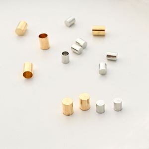 Flat-Head Brass Weig Tassel Cap End DIY Jewelry <b>Accessories</b>; Headband Phone Strap Cord Ends <b>Braided</b>-Cord Terminators - Product Image 2