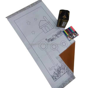 2025 बच्चों की प्रार्थना रग रंग गतिविधि बच्चों की छुट्टी उपहार रंग बच्चों को 12 पीसी रंग के साथ प्रार्थना मैट - Product Image 6