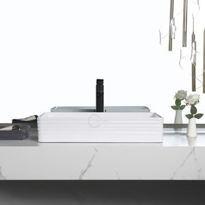 Produit en gros de salle de bain au design moderne et particulier, lavabo en céramique artistique - Product Image 3