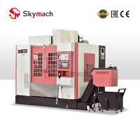 Centre d'usinage vertical CNC 5 axes VMC850 FANUC, haute précision, changement d'outil automatique Taïwan pour la fabrication de moules