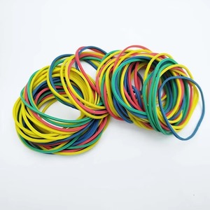 Assortiment de bandes en caoutchouc naturel de la marque CX (4 couleurs) – Extensibles et réutilisables pour l'organisation de projets DIY et plus – Fabriqué à Anhui - Product Image 5