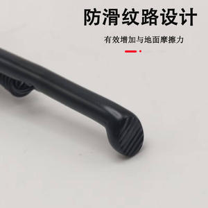 ขาตั้งจักรยานอเนกประสงค์แบบติดตั้งด้านข้าง ขนาด 16 นิ้ว สีดำ ทำจากเหล็ก ปรับระดับได้ ใช้สำหรับจอดจักรยาน - Product Image 5