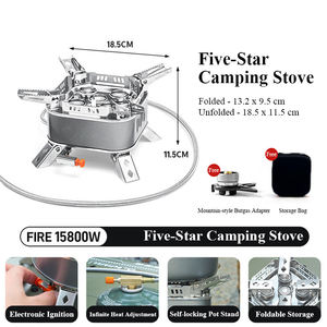 Réchaud à <span class=keywords><strong>gaz</strong></span> portable au butane à prix d'usine, haute efficacité, pliable, pour la cuisson en extérieur - Product Image 6