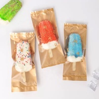 Sac d'emballage de moule à Popsicle imprimé personnalisé feuille d'étanchéité arrière en plastique emballage de crème glacée Popsicle de glace sacs d'emballage d'aliment congelé