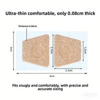 Patch de Correction d'Ongles Incarnés en Forme de T, Autocollant Flexible et Sûr, Soutien d'Alignement, Prévention, Marque Privée