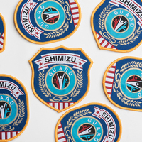 Patchs tissés brodés personnalisés haute densité Baseball avec patch tissé
