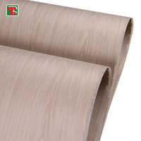 0.1-0.3Mm Vietnam contreplaqué visage papier soutenu zèbre rouleau en bois Ev armoires de cuisine zébrano teint bois Mdf porte chêne feuilles placage