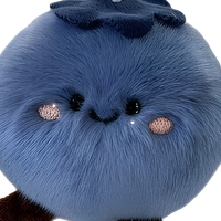 Porte-clés en peluche, toucher doux, pendentif mignon