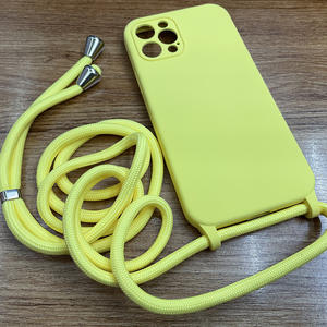 Para <span class=keywords><strong>iPhone</strong></span> 15 Pro Max contraportada <span class=keywords><strong>con</strong></span> collar de <span class=keywords><strong>cuerda</strong></span> <span class=keywords><strong>funda</strong></span> de silicona para teléfono móvil bandolera para <span class=keywords><strong>iPhone</strong></span> 14 13 12 Pro <span class=keywords><strong>funda</strong></span> <span class=keywords><strong>con</strong></span> correa - Product Image 5