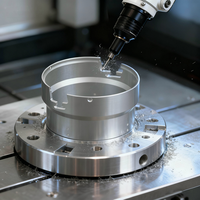 Usinage CNC 5 axes, boîtier en aluminium sur mesure, fraisage de précision, composants usinés OEM