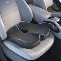 Coussin de siège en mousse à mémoire de forme pour chaises de bureau et sièges de voiture ergonomique pour le soulagement de la sciatique