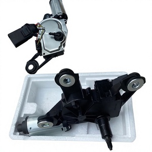 7P6955711B มอเตอร์ปัดน้ำฝนสำหรับ Volkswagen มอเตอร์ปัดน้ำฝนโลหะ12V ชุดก้านที่ปัดน้ำฝน - Product Image 4