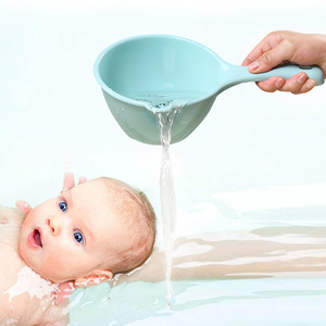 Candy-Colored Plastic Water Ladle With Long Handle For Kitchen And Bath Use Child Safe Food Grade Spoon - Product Image 3