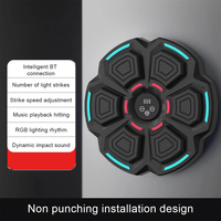 Équipement de gymnastique Entraîneur de boxe mural Target Electronic Music Beat Training Machine de boxe pour réaction d'agilité