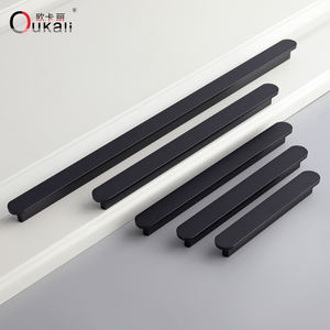 مقبض أوكالي من سبائك الألومنيوم المصقول باللون الذهبي مقاس 96 مم للأثاث، للمقابض والأزرار - Product Image 6