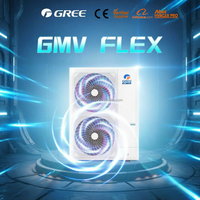Climatiseur modulaire VRF Gree GMV9 FLEX à décharge latérale, systèmes de climatisation et de chauffage commerciaux VRF VRV