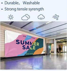 Durable Lightweight UV Resistant Tear-Proof Eco-Friendly Vinyl <b>Banner</b> Printing Full Color Custom Portable Promotional Campaigns - Product Image 2