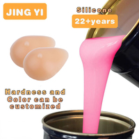 Nouveau style de caoutchouc de silicone liquide pour fesses féminines, coussinets en silicone, moule corporel humain, caoutchouc de silicone RTV transparent de qualité alimentaire