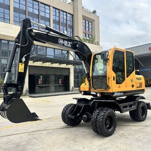 Escavatore Gommato JG70S da 7 Tonnellate, Attrezzatura Compatta per Miniere, Adatto a Progetti di Costruzione Urbana. - Product Image 5