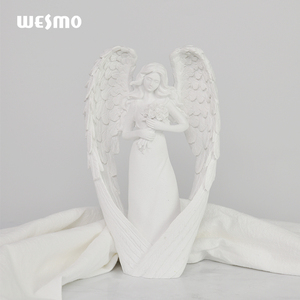 Phong cách Châu Âu thực tế thiên thần con số handmade nhựa thiên thần tác phẩm điêu khắc Sáng tạo phòng khách phòng ngủ nhựa thiên thần tượng đồ trang trí - Product Image 5
