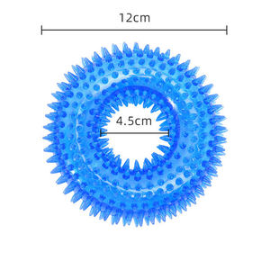 Anillo <span class=keywords><strong>de</strong></span> púas con dientes masticables para perros, <span class=keywords><strong>juguetes</strong></span> para perros, productos para mascotas más pequeños, puzle para mascotas, tienda <span class=keywords><strong>de</strong></span> juegos, 2 uds. - Product Image 4