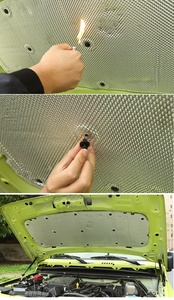 Isolation acoustique de capot de capot de <span class=keywords><strong>moteur</strong></span> avant de bruit de tapis de <span class=keywords><strong>voiture</strong></span> pour Suzuki Jimny 2021 2020 2019 jb74 jb64 - Product Image 5