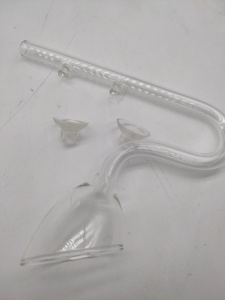 Tubo di Ingresso e Uscita dell'Acqua in Vetro, Tubo per Dispersione di CO2 nell'Aria per Acquario, Ideale per Piante Tropicali e Pesci d'Acquario - Product Image 3