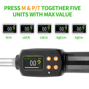 Chiave dinamometrica digitale a 72 denti 6.8 ~ 135N/m Chiave dinamometrica digitale da 3/8 pollici per impieghi gravosi - Product Image 4