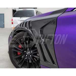 Guardabarros Delantero de Fibra de Carbono Estilo RTS EPAV para Infiniti Q50 2013-2024, Ventilado y Agresivo, Tejido 3K/6K/12K, Acabado Brillante/Mate, Protección UV - Product Image 3