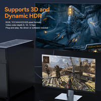 Câble HDMI 2.1 8K 60Hz Type-C USB C vers HDMI, câble convertisseur Type C vers HDMI avec adaptateur d'alimentation PD 100W pour PC, ordinateur portable, moniteur