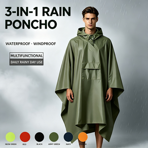 Tenda Multifunzionale Tre-in-Uno per Esterni, Riutilizzabile, Leggera, in Poliestere, per Escursionismo, Alpinismo, Campeggio, Compatta - Product Image 6