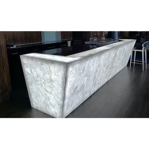 Granite Bar Counter Tops Waterproof Outdoor Led Bar Tables for Sale
