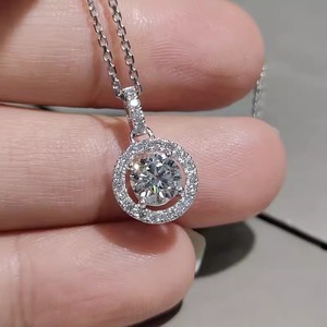 Collar de gargantilla geométrico redondo para mujer, joyería brillante de moda, regalo para uso diario - Product Image 3