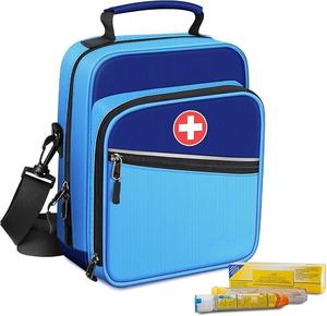 Étui <span class=keywords><strong>de</strong></span> transport isotherme pour insuline CUSTOM, sac <span class=keywords><strong>de</strong></span> transport portable avec bandoulière pour les essentiels des patients diabétiques - Product Image 1