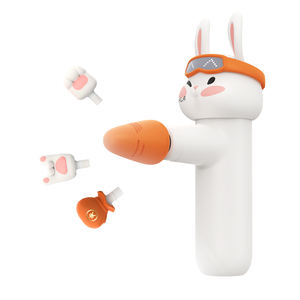 Beoka 2026 Mini Pistola de Masaje Eléctrica Vibratoria Tipo Conejo de Alta Calidad para Tejido Profundo, Masajeador Corporal Muscular Fascial con Logotipo Personalizado - Product Image 1