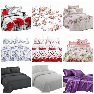 Manufacturer 100-140gsm <strong>Peach</strong> Skin 100% Polyester Microfiber 6 Piece Printed <strong>Bedding</strong> Sets for Home <strong>Bedding</strong> - Product Image 2