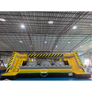 Big Baller Out <strong>Inflatable</strong> <strong>Obstacle</strong> <strong>Course</strong> Bouncer Games PVC <strong>Inflatable</strong> Wipeout Bounce Balls Advertising <strong>Inflatables</strong> for Sale - Product Image 1