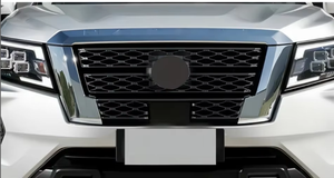 CZKOAUTO para NISSAN NAVARA PRO 2020 2021 PARRILLA DELANTERA CON CROMO SARONG <span class=keywords><strong>DEPAN</strong></span> NUEVO - Product Image 2