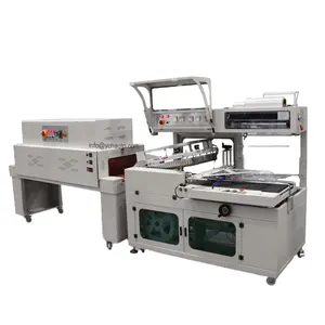 Full Automatic Thermal Shrink Film Packer L Bar Sealer Heating Shrinking Wrapping Packing Machine with CE