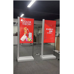 LG หน้าจอ OLED แบบตั้งพื้นป้ายดิจิทัลขนาด55นิ้วสำหรับแสดงโฆษณาตู้แสดง OLED แบบโปร่งใส - Product Image 3