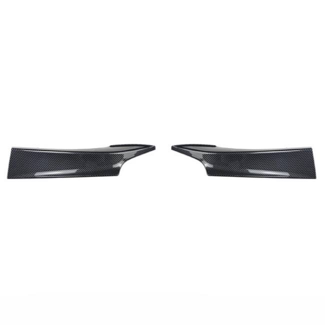 Extensión de Esquina del Parachoques Delantero (Negro Carbono)
