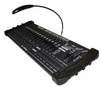 Dj contrôleur programmable 384 canal 16 curseur console d'éclairage de scène DMX512 console
